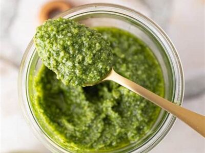 Fresh Green Chilli Paste (Homemade)